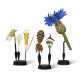 A GROUP OF THREE GERMAN PAPIER-MACHE DIDACTIC BOTANICAL MODELS - фото 1