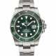 ROLEX, COVETED STAINLESS STEEL 'SUBMARINER', SO-CALLED 'HULK', REF. 116610LV - photo 1