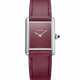 CARTIER, STAINLESS STEEL QUARTZ 'TANK MUST', WITH BURGUNDY DIAL, REF. WSTA0054 - photo 1