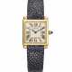 CARTIER, YELLOW GOLD QUARTZ 'TANK OBUS', REF. 1630 2 - фото 1