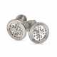 PATEK PHILIPPE, PAIR OF WHITE GOLD CUFFLINKS - фото 1