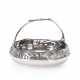 Silver basket with handle - фото 1