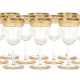 St. Louis set of wine glasses 'Thistle Gold' - photo 1