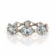 Aquamarine diamond bracelet - фото 1