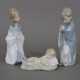 3 Krippenfiguren - Lladro, Spanien, Porzellan, pol - photo 1