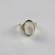 Goldring mit Mondstein - Gelbgold 585/000 (14K), p - photo 1