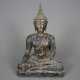 Buddha Maravijaya - Thailand, Bronze, Goldlackfass - photo 1