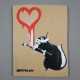 Banksy (*1974 Bristol, nach) - "Love Rat", 2015, S - photo 1