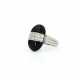 Onyx-Diamant-Ring - Foto 1