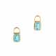 TWO TOPAZ-PENDANTS - фото 1