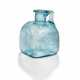 A ROMAN BLUE GLASS BOTTLE - фото 1