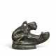 A ROMAN BRONZE OIL LAMP - photo 1