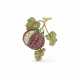 NO RESERVE | MARCHAK MULTI-GEM POMEGRANATE BROOCH - Foto 1