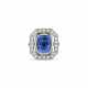 NO RESERVE | SAPPHIRE AND DIAMOND RING - photo 1