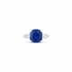 SAPPHIRE AND DIAMOND RING - Foto 1