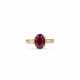 NO RESERVE | RUBY AND DIAMOND RING - photo 1