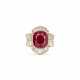 NO RESERVE | RUBY AND DIAMOND RING - фото 1