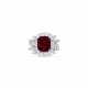 NO RESERVE | RUBY AND DIAMOND RING - Foto 1