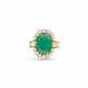 NO RESERVE | EMERALD AND DIAMOND RING - фото 1