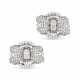 BULGARI PAIR OF MID-20TH CENTURY DIAMOND CLIP-BROOCHES - photo 1