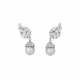 TIFFANY & CO. CULTURED PEARL AND DIAMOND EARRINGS - photo 1