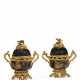 A PAIR OF LOUIS XV ORMOLU-MOUNTED JAPANESE LACQUER POT-POURRI VASES - photo 1