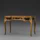 A LOUIS XV ORMOLU-MOUNTED TULIPWOOD AND JAPANESE LACQUER BUREAU PLAT - фото 1