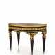 A LATE LOUIS XV ORMOLU-MOUNTED EBONY SIDE TABLE - photo 1