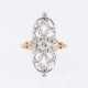 Jugendstil Diamant-Ring. - photo 1