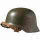 Ungarischer Stahlhelm M 38 mit finnischer Lackierung - photo 1