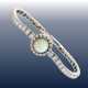 ArmbanDurchmesser: reichlich besetztes, wertvolles vintage Opal/Brillant-Goldschmiedearmband, ca. 2,6ct Brillanten - Foto 1