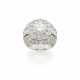 Round ct. 3.00 circa diamond and platinum floral s… - photo 1