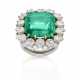 Octagonal ct. 13.25 emerald, diamond, platinum and… - фото 1