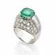 BULGARI | Octagonal ct. 4.40 circa emerald, diamon… - фото 1