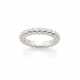 VAN CLEEF & ARPELS | White gold bead Perlée ring, … - фото 1