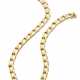 Groumette link necklace, overall g 65.17 circa, le… - фото 1