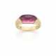 BULGARI | Cabochon tourmaline and yellow gold "Cel… - photo 1