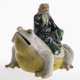 A censer in the form of Liu Hai riding on a three-legged toad. China, Qing - фото 1