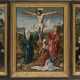 Flämisch (?) Circa 1520. Triptych with the Crucifixion of Jesus - фото 1