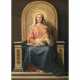 Unbekannt circa 1840. Enthroned Madonna with the Child Jesus - photo 1