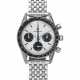 UNIVERSAL GENEVE, COMPAX REF. 885103/02 ‘NINA RINDT’, A RARE AND ATTRACTIVE STAINLESS STEEL CHRONOGRAPH WRISTWATCH - фото 1