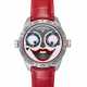 KONSTANTIN CHAYKIN, HARLEY QUINN, A LIMITED EDITION STAINLESS STEEL AUTOMATIC WRISTWATCH WITH AN UNUSUAL TIME AND MOON PHASE INDICATION - photo 1 KONSTANTIN CHAYKIN, HARLEY QUINN, A LIMITED EDITION STAINLESS STEEL AUTOMATIC WRISTWATCH WITH AN UNUSUAL TIME AND MOON PHASE INDICATION - photo 1
