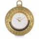 HERMES, WORLDTIME, A FINE GILT BRASS WORLD TIME POCKET WATCH - photo 1