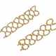 VAN CLEEF & ARPELS PAIR OF DIAMOND AND GOLD CHAIN BRACELETS - Foto 1