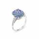 AN EXCEPTIONAL COLORED DIAMOND AND DIAMOND RING - Foto 1