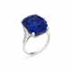 A FINE ART DECO SAPPHIRE AND DIAMOND RING - photo 1