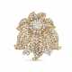 BULGARI DIAMOND FLOWER BROOCH - Foto 1