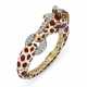 DAVID WEBB ENAMEL, RUBY AND DIAMOND GIRAFFE BRACELET - photo 1