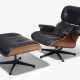 Charles & Ray Eames, Lounge Chair "670" mit Ottoman "671" - фото 1