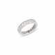 CARTIER PLATINUM AND DIAMOND ETERNITY RING - photo 1